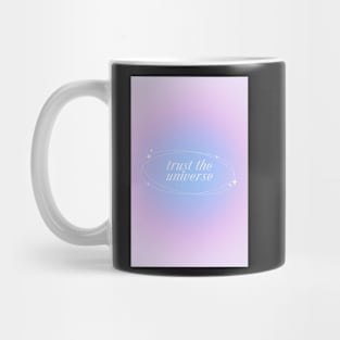 Trust the Universe Purple Aura Energy Mug